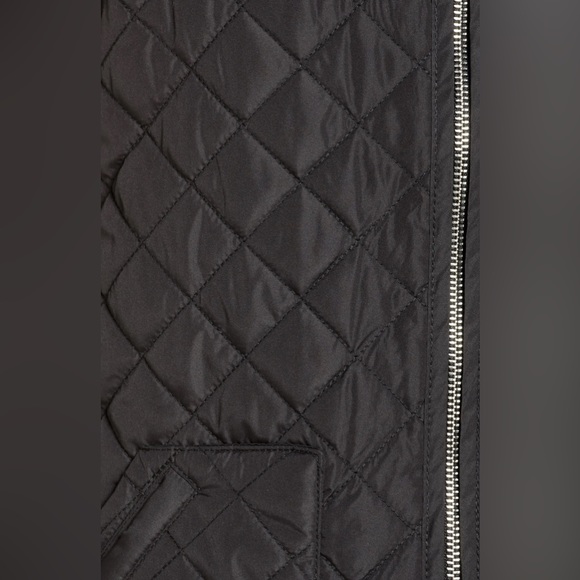 ZELLA Longline Quilted Bomber Jacket | Size M - Picture 5 of 10